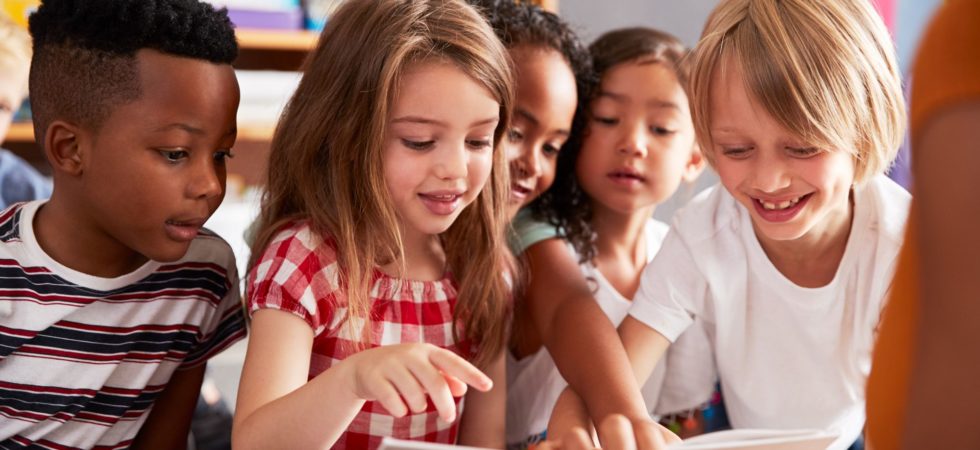 Picture of children in classroom